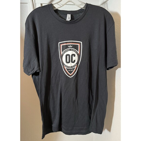 ORANGE COUNTY SOCCER CLUB Shirt Black Size Large - Picture 1 of 3